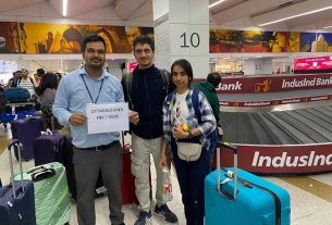 इजराइल से लौटे दो लोग दिल्ली में