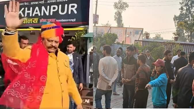 ex mla champion खानपुर विधायक के कार्यालय में तोड़फोड़ के आरोप में पूर्व विधायक चैंपियन समर्थकों सहित गिरफ्तार