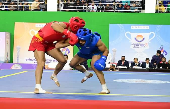 national games kumaon jansandesh राष्ट्रीय खेल: वुशु में चमका उत्तराखंड, राज्य को मिला पहला गोल्ड