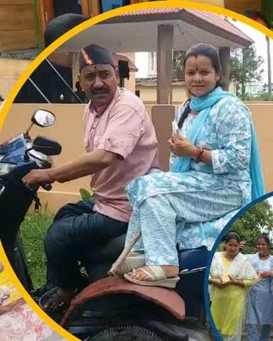 हल्द्वानी: यहां की प्रधान प्रत्याशी और पति दोनों दिव्यांग, मगर हौसले का आसमान 3 12 हल्द्वानी: यहां की प्रधान प्रत्याशी और पति दोनों दिव्यांग, मगर हौसले का आसमान