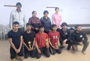 2 पंत विश्वविद्यालय में योगा (पुरूष) प्रतियोगिता 2024-25 के विजेता घोषित