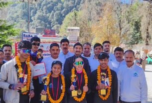 IMG 20251106 WA0014 नैनीताल दुग्ध संघ की साइकिल रेस के विजेता बने इशांत अधिकारी और अवनी दर्याल 