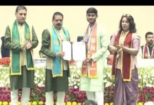 IMG 20251119 WA0005 नैनीताल के प्रियांशु गुणवंत को एनआईटी नई दिल्ली के दीक्षांत समारोह में राष्ट्रपति की मौजूदगी में मिला रजत पदक