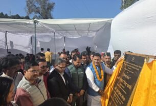 IMG 20251119 WA0008 विधायक कैड़ा ने भीमताल किया में पार्किंग निर्माण का शिलान्यास, सीएम धामी का जताया आभार