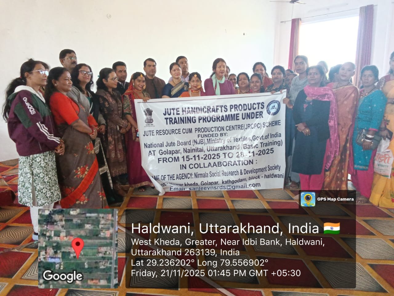 जूट उत्पादों की बेहद मांग, महिलाएं गंभीरता से ले प्रशिक्षण : रेनू 1 IMG 20251122 WA0007 जूट उत्पादों की बेहद मांग, महिलाएं गंभीरता से ले प्रशिक्षण : रेनू