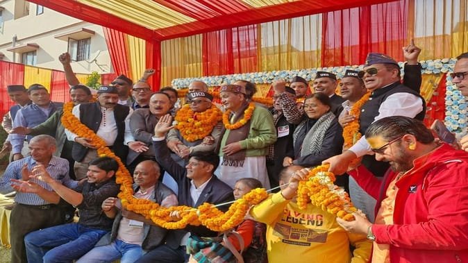 ukd सुरेंद्र कुकरेती बने उत्तराखंड क्रांति दल के केंद्रीय अध्यक्ष