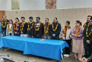 IMG 20260104 WA0019 एनएचएम संविदा कर्मियों की नैनीताल कार्यकारिणी का पुनर्गठन, गोस्वामी अध्यक्ष और बचखेती महासचिव बने