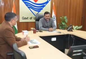 IMG 20260121 WA0014 मुख्य सचिव ने जमरानी व सौंग बांध परियोजनाओं की समीक्षा की, समय पर पूर्ण करने के निर्देश