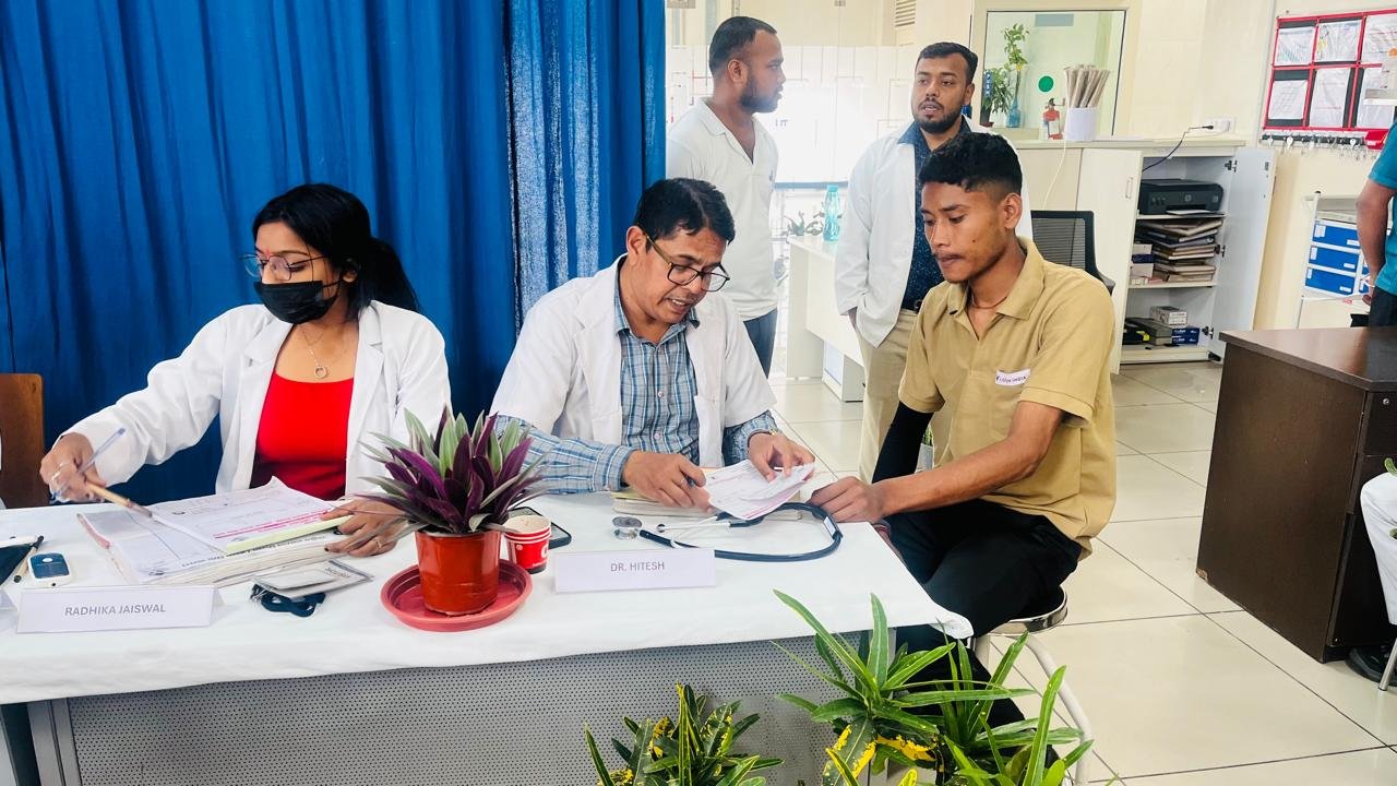 विश्व स्वास्थ्य दिवस पर अशोका लेलैंड पंतनगर में वृहद स्वास्थ्य शिविर, 390 से अधिक जांचें संपन्न 1 IMG 20260407 WA0017 विश्व स्वास्थ्य दिवस पर अशोका लेलैंड पंतनगर में वृहद स्वास्थ्य शिविर, 390 से अधिक जांचें संपन्न