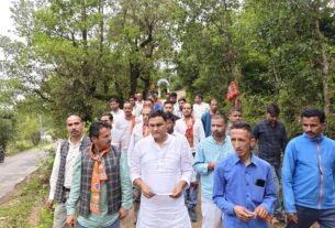 IMG 20260705 WA0015 ओखलकांडा दौरे पर मंत्री राम सिंह कैड़ा ने सुनीं ग्रामीणों की समस्याएं
