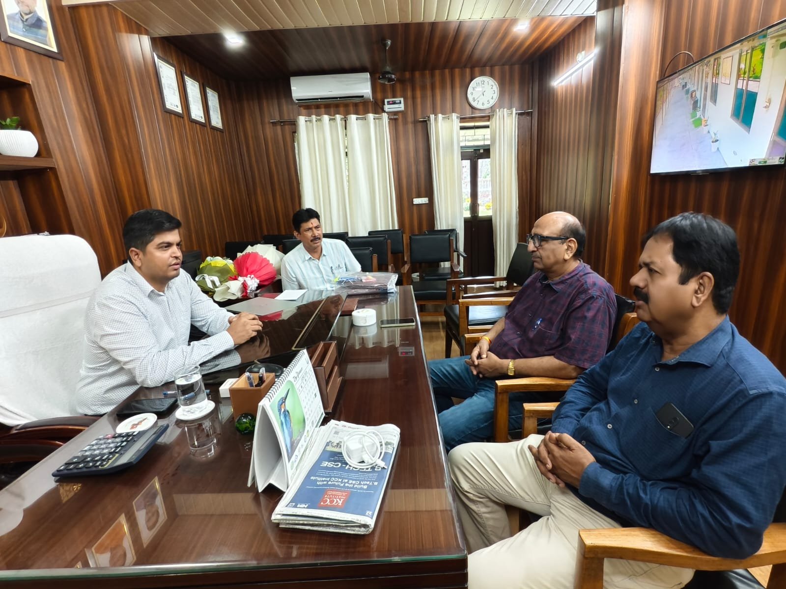 IMG 20260706 WA0036 आंचल दुग्ध संघ में ISO का वार्षिक ऑडिट, गुणवत्ता व खाद्य सुरक्षा मानकों की हुई गहन जांच