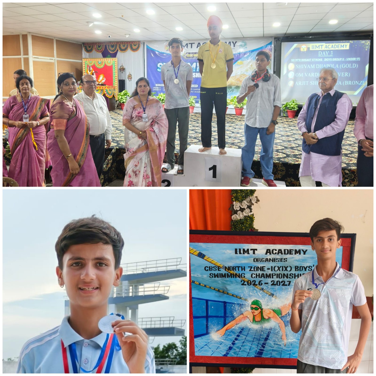20260802 160926 COLLAGE scaled हल्द्वानी के कौस्तुभ भट्ट का दो राष्ट्रीय तैराकी प्रतियोगिताओं के लिए चयन, प्रदेश का बढ़ाया मान