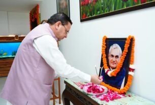 IMG 20260816 WA0007 अटल जी के आदर्श और राष्ट्रसेवा सदैव प्रेरणादायी : मुख्यमंत्री धामी
