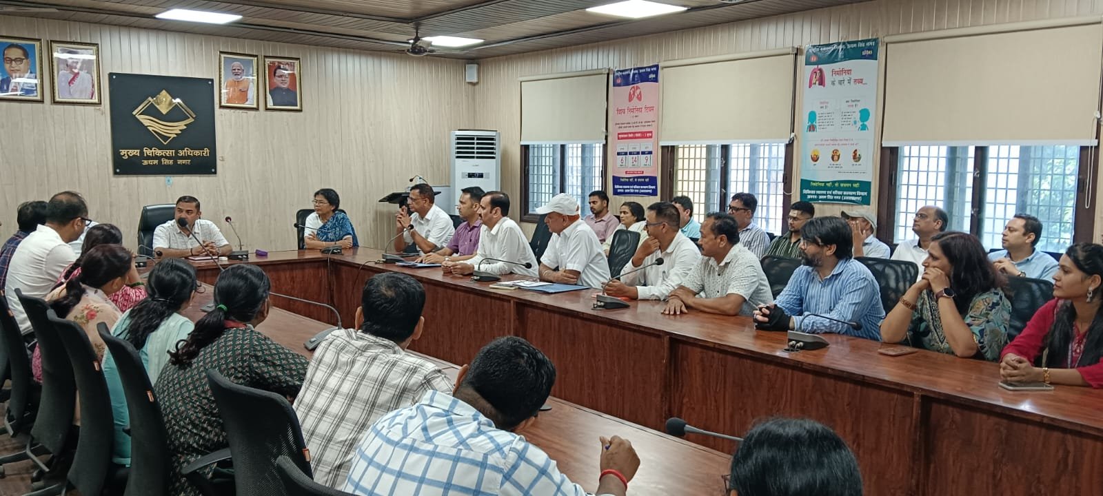 IMG 20260824 WA0040 डॉ. एस.के. गोस्वामी ने संभाला ऊधम सिंह नगर के नए सीएमओ का पदभार