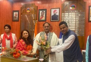 IMG 20260901 WA0033 कुमाऊं विश्वविद्यालय के नवनियुक्त कुलपति प्रो. नवीन चंद्र लोहनी ने संभाला कार्यभार