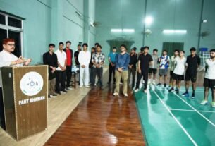 pant university बैडमिंटन मुकाबले के साथ हुआ ‘पंत गौरव’ समारोह का शुभारंभ