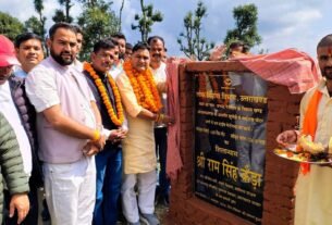 IMG 20261011 WA0009 खुजेठी-पतलिया-बलना मोटर मार्ग के सुधारीकरण को 1.24 करोड़ मंजूर, मंत्री कैड़ा ने किया शिलान्यास