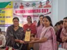mahila kisan hld कृषि और पशुपालन में उत्कृष्ट कार्य करने वाली महिला किसान सम्मानित